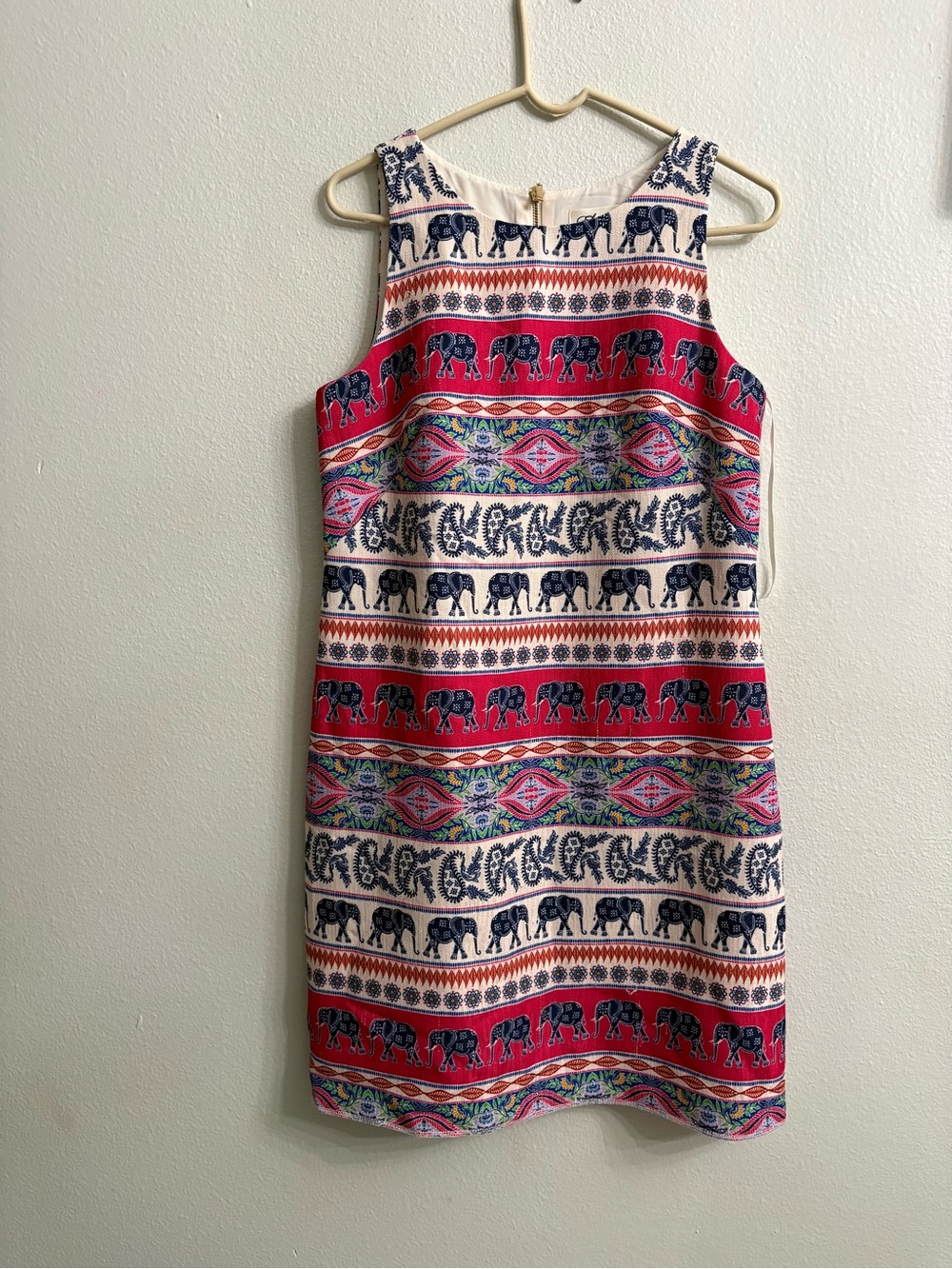 Eliza J Women's Elephant
Sleeveless Dress Sz 10 Shift Paisley
Print Mini